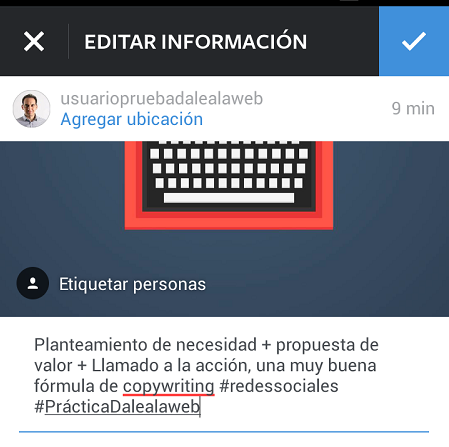 Agregar-Segundo-Hashtag-Instagram